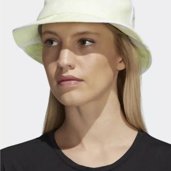 adidas Colorwash Bucket Hat Unisex Almost Lime Green NWT - Picture 5 of 6